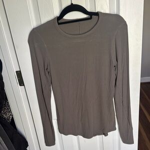 Women's Long Sleeve Top - Gray